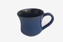 Tasse à café bicolor Bleu-Noire