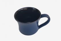 Tasse à café bicolor Bleu-Noire
