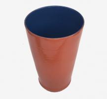 Mug marron auburn et bleu minuit